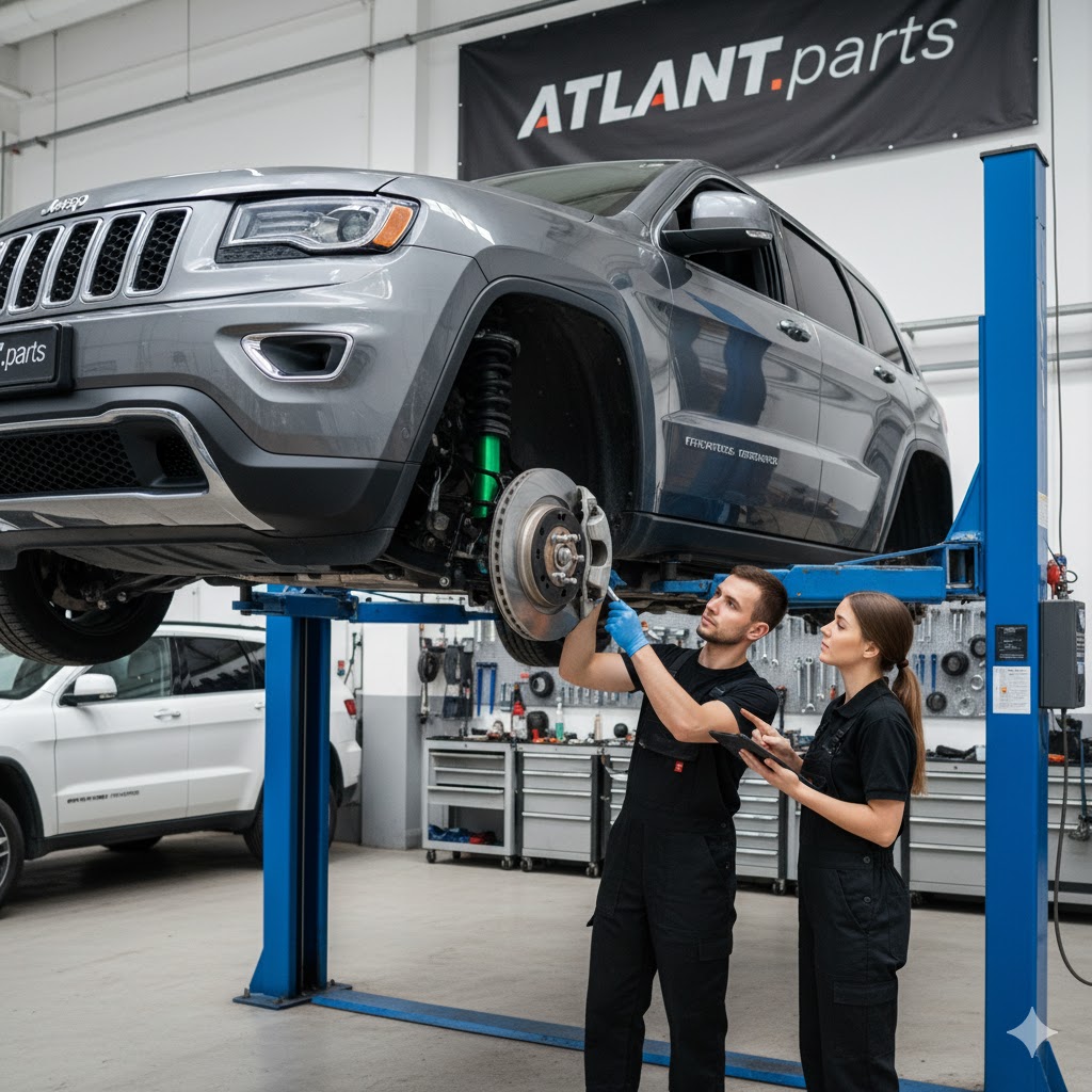 Купить пневматический амортизатор Jeep Grand Cherokee WK2