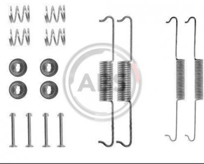 Монтажный набор тормозных колодок A.B.S. 0521Q