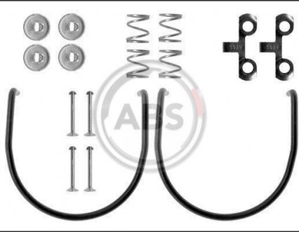 Монтажный набор тормозных колодок A.B.S. 0587Q (фото 1)