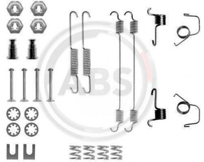 Монтажний набір гальмівних колодок A.B.S. 0617Q