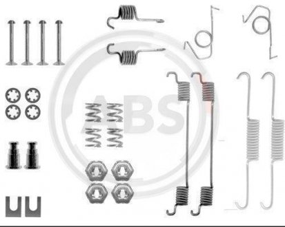 Монтажний набір гальмівних колодок A.B.S. 0626Q
