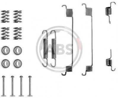 Монтажный набор тормозных колодок A.B.S. 0672Q