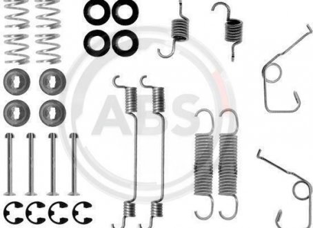 Монтажний набір гальмівних колодок A.B.S. 0705Q