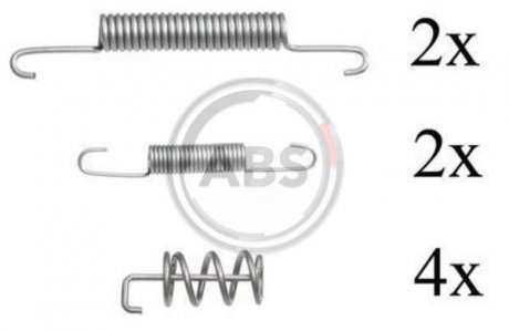 Комплектуючі, стоянкова гальмівна система A.B.S. 0831Q