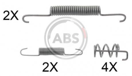 Комплектуючі, стоянкова гальмівна система A.B.S. 0832Q