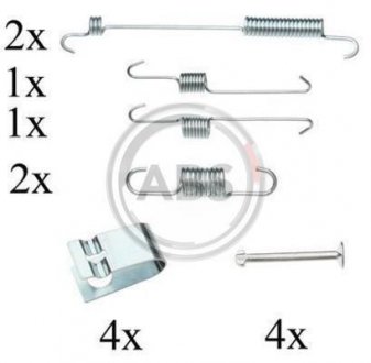Комплектуючі, стоянкова гальмівна система A.B.S. 0846Q