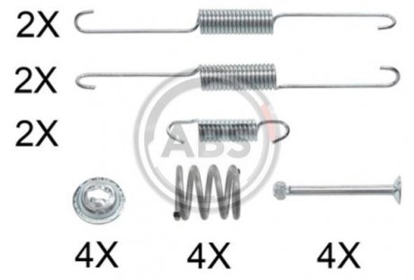Монтажный набор тормозной колодки A.B.S. 0879Q