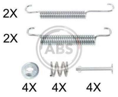 Комплектуючі, стоянкова гальмівна система A.B.S. 0893Q