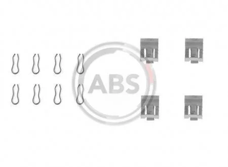 Фото 1 - тормозные колодки (монтажный набор) A.B.S. 1055Q Тормозные колодки (монтажный набор) A.B.S. 1055Q (фото 1)