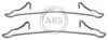 Фото 1 - тормозные колодки (монтажный набор) A.B.S. 1056Q Тормозные колодки (монтажный набор) A.B.S. 1056Q (фото 1)