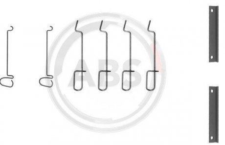 Гальмівні колодки (монтажний набір) A.B.S. 1070Q