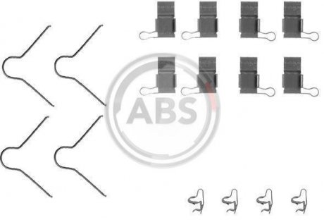Гальмівні колодки (монтажний набір) A.B.S. 1089Q
