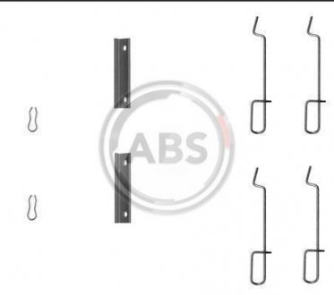 Гальмівні колодки (монтажний набір) A.B.S. 1125Q
