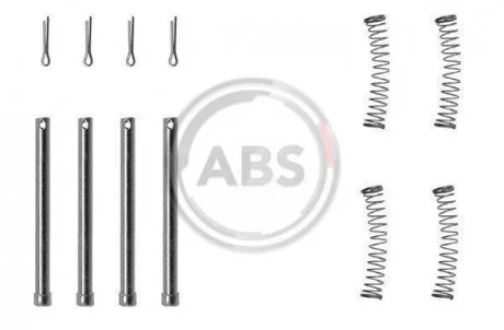 Комплектуючі, колодки дискового гальма A.B.S. A.B.S. 1177Q