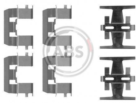 Гальмівні колодки (монтажний набір) A.B.S. 1208Q