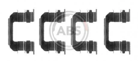 Тормозные колодки (монтажный набор) A.B.S. 1287Q