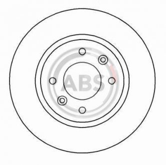 Гальмівний диск A.B.S. 15114