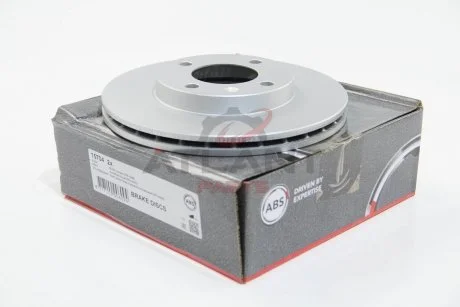 Фото гальмівний диск перед. 80/Cordoba/Golf/Ibiza/Jetta (78-08) A.B.S. 15704 Гальмівний диск перед. 80/Cordoba/Golf/Ibiza/Jetta (78-08) A.B.S. 15704