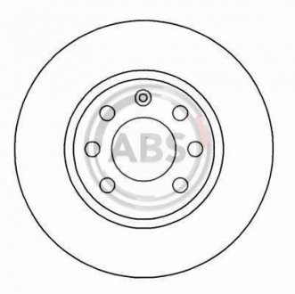 Гальмівний диск A.B.S. 15929