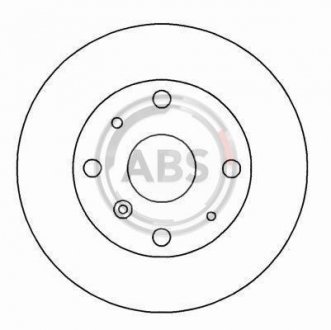 Гальмівний диск A.B.S. 15943