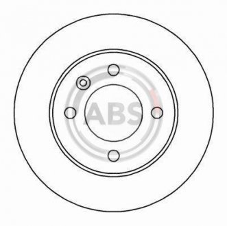 Тормозной диск A.B.S. 15961