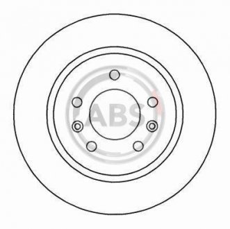 Тормозной диск A.B.S. 15982