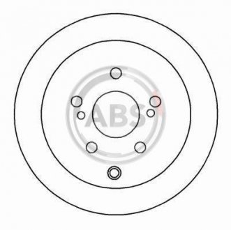 Тормозной диск A.B.S. 16033