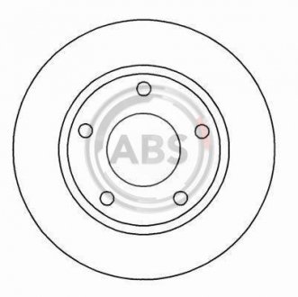 Тормозной диск A.B.S. 16049