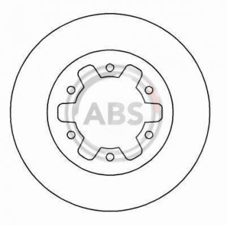 Гальмівний диск A.B.S. 16078