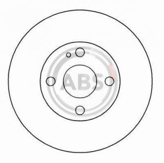 Гальмівний диск A.B.S. 16087