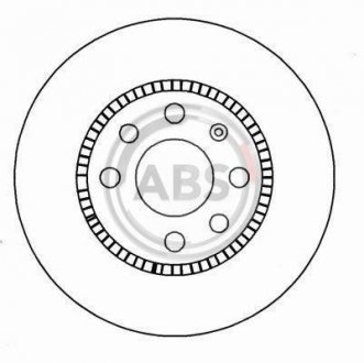 Гальмівний диск A.B.S. 16093