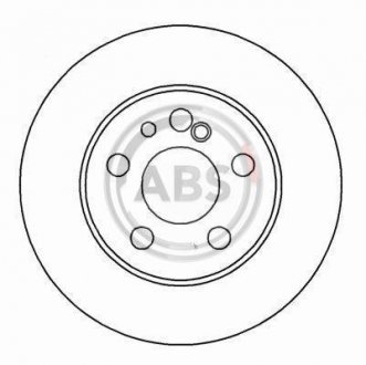 Гальмівний диск A.B.S. 16111