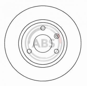 Тормозной диск A.B.S. 16145