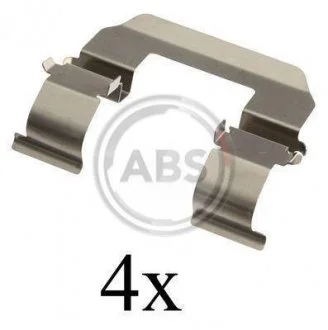 Фото тормозные колодки (монтажный набор) A.B.S. 1617Q Тормозные колодки (монтажный набор) A.B.S. 1617Q