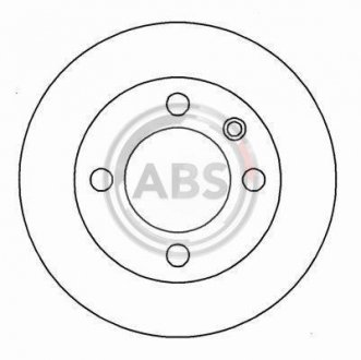 Гальмівний диск A.B.S. 16187