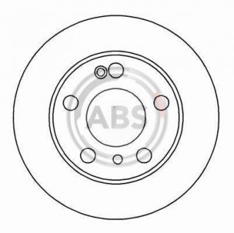 Тормозной диск A.B.S. 16188