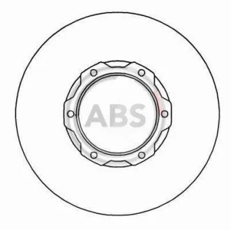 Тормозной диск A.B.S. A.B.S. 16198