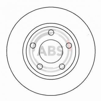 Гальмівний диск A.B.S. 16293