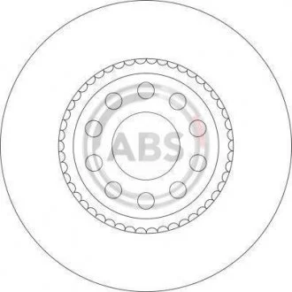Тормозной диск A.B.S. A.B.S. 16328