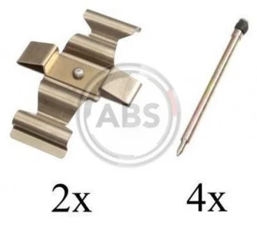 Тормозные колодки (монтажный набор) A.B.S. 1643Q