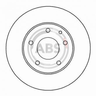 Тормозной диск A.B.S. 16456