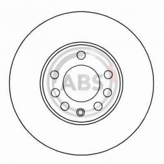 Гальмівний диск A.B.S. 16486