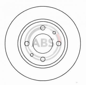 Гальмівний диск A.B.S. 16596