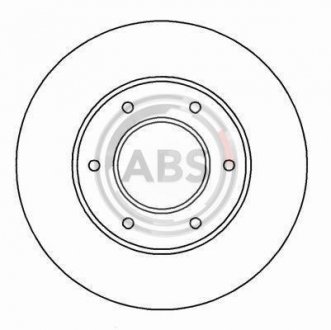 Гальмівний диск A.B.S. 16615