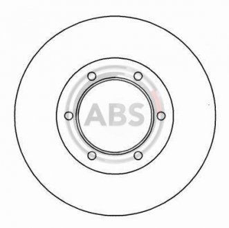 Гальмівний диск A.B.S. 16656