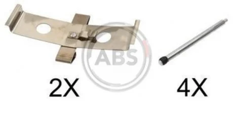 Тормозные колодки (монтажный набор) A.B.S. 1674Q