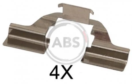 Тормозные колодки (монтажный набор) A.B.S. 1684Q