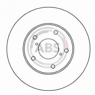 Тормозной диск A.B.S. 16895 (фото 1)