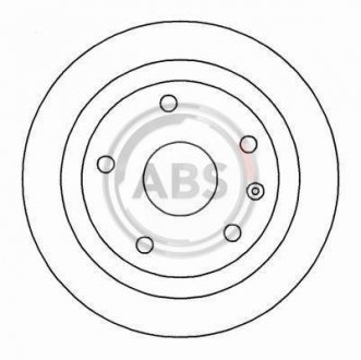 Гальмівний диск A.B.S. 16925