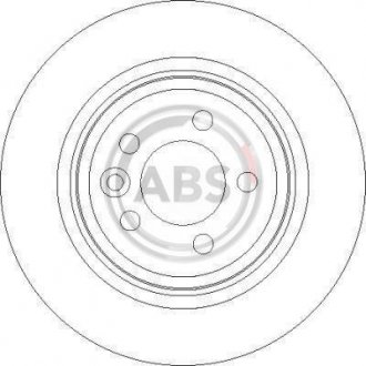 Тормозной диск A.B.S. 17060